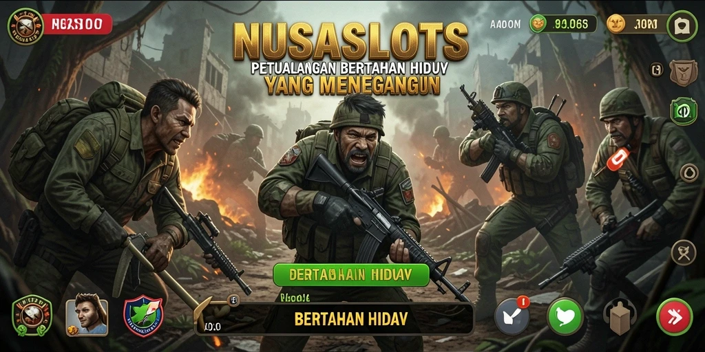 Tampilan antarmuka NUSASLOTS yang menarik dan intuitif.